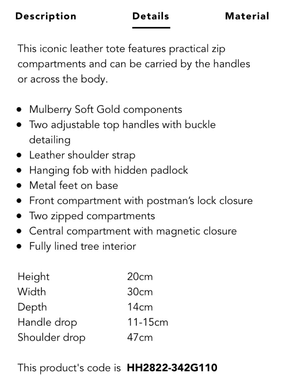 Mulberry Tise