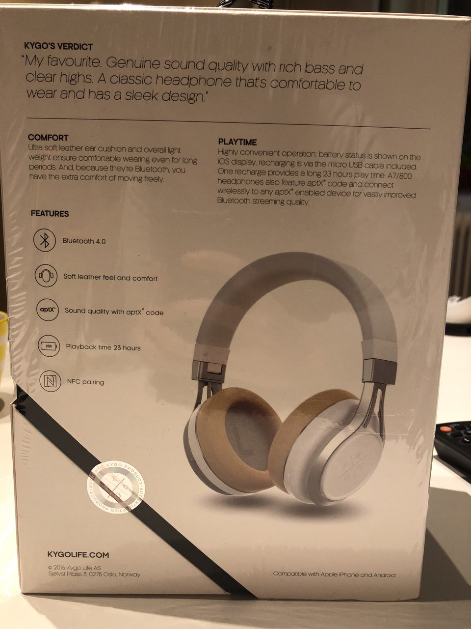 Kygo wireless headphones • Tise