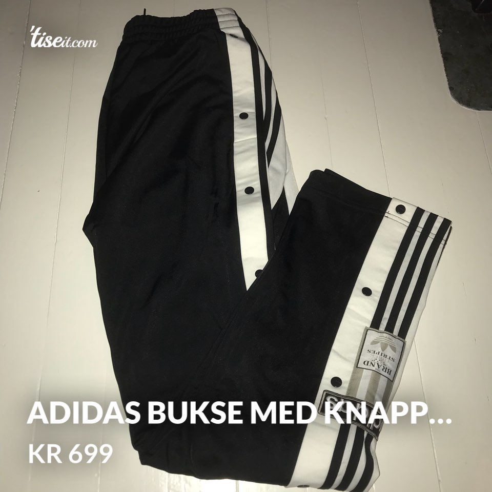 Adidas bukse med knapper