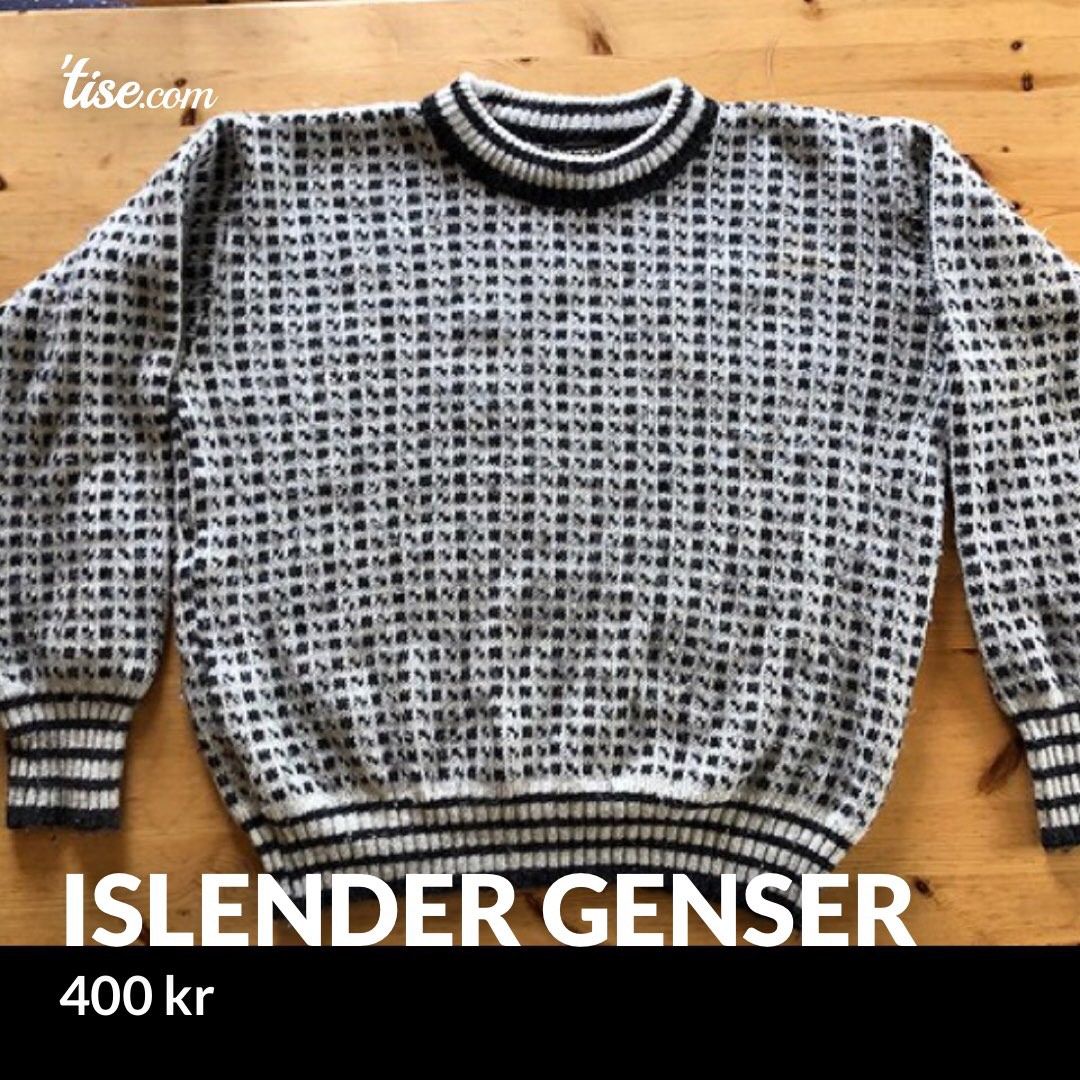 Islender Genser Tise