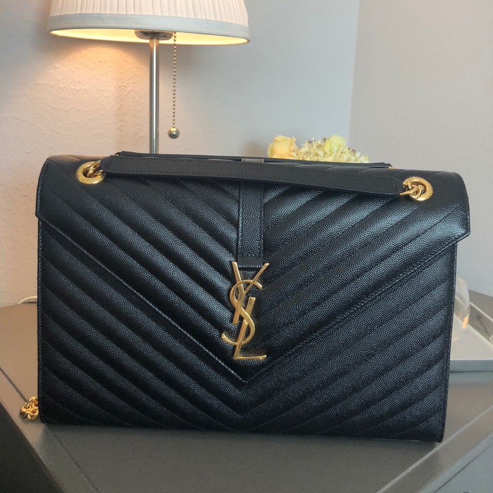 YSL Large Envelope Bag • Tise