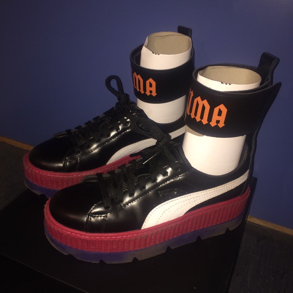 tan fenty puma creepers