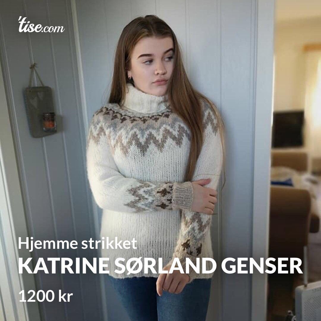 Katrine Sorland Genser Tise