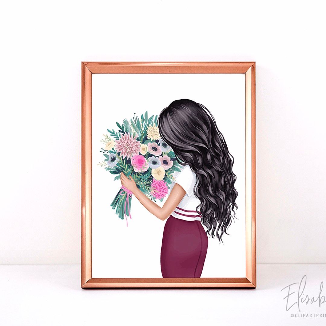 Give Her Flowers Print • Tise