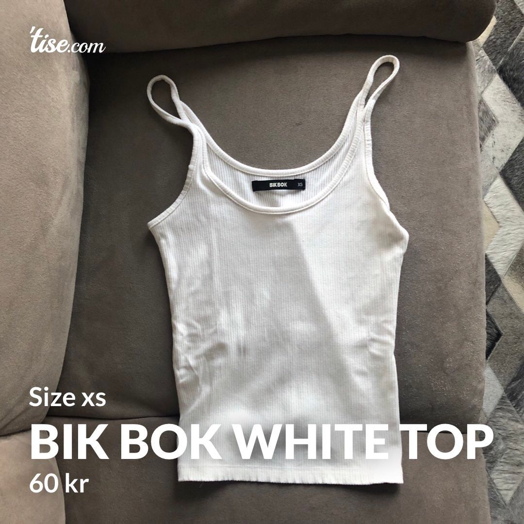 Bik Bok white top u2022 Tise