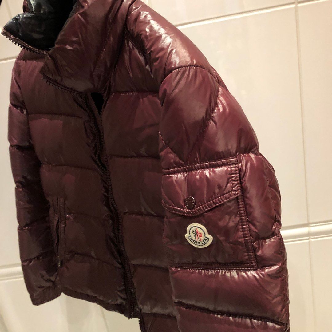 Moncler maya Burgundy • Tise