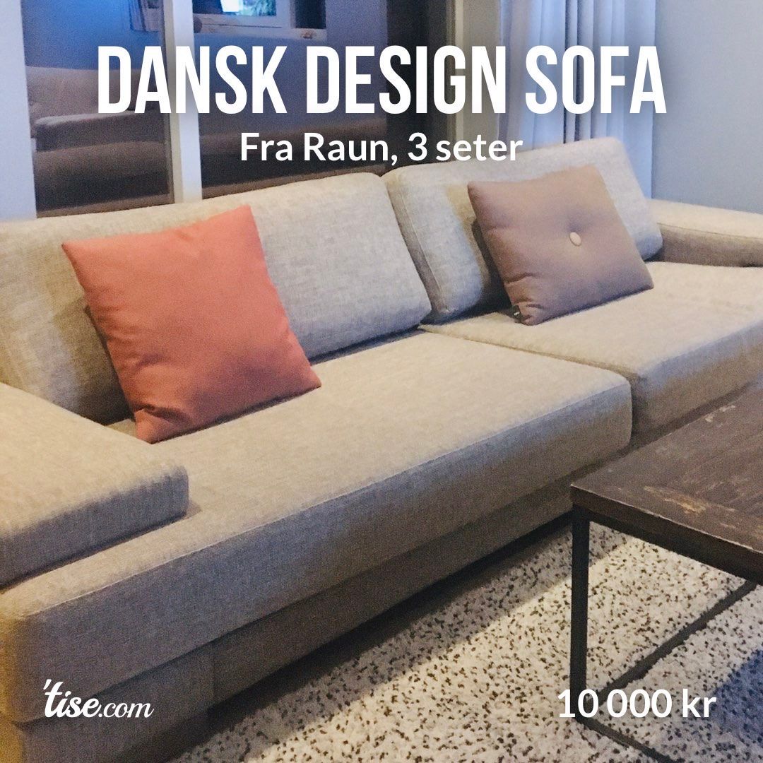 Dansk Design Sofa • Tise