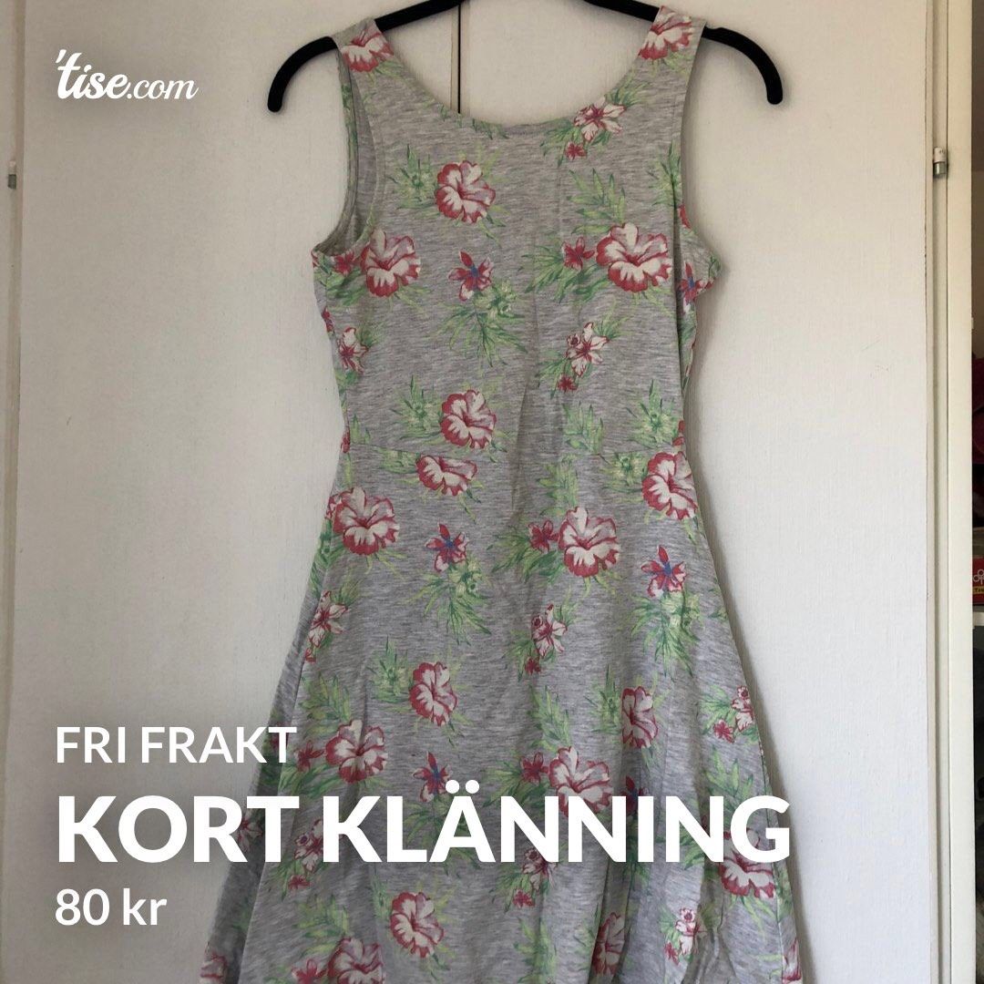 Kort klänning u2022 Tise