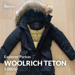 Woolrich teton hot sale explorer parka