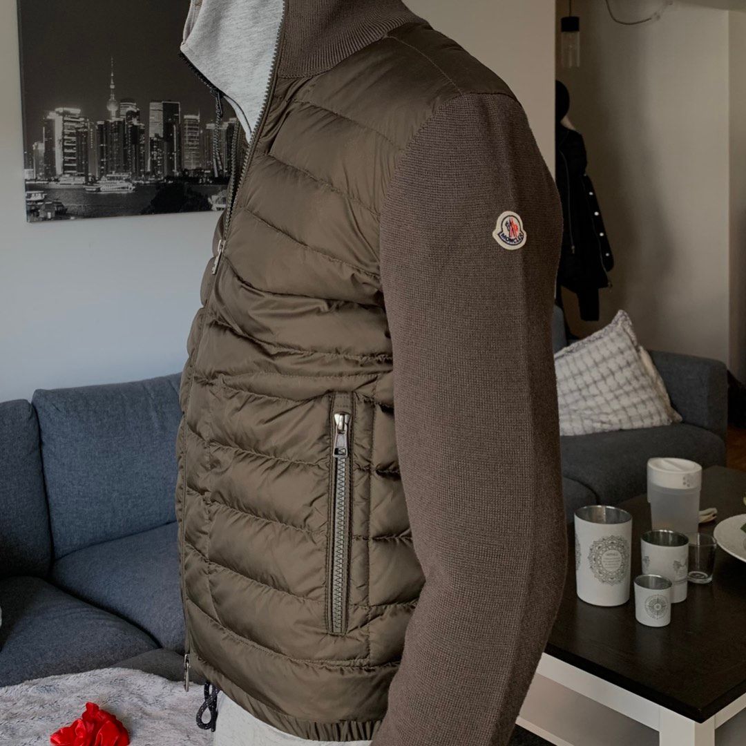 moncler cardigan herr