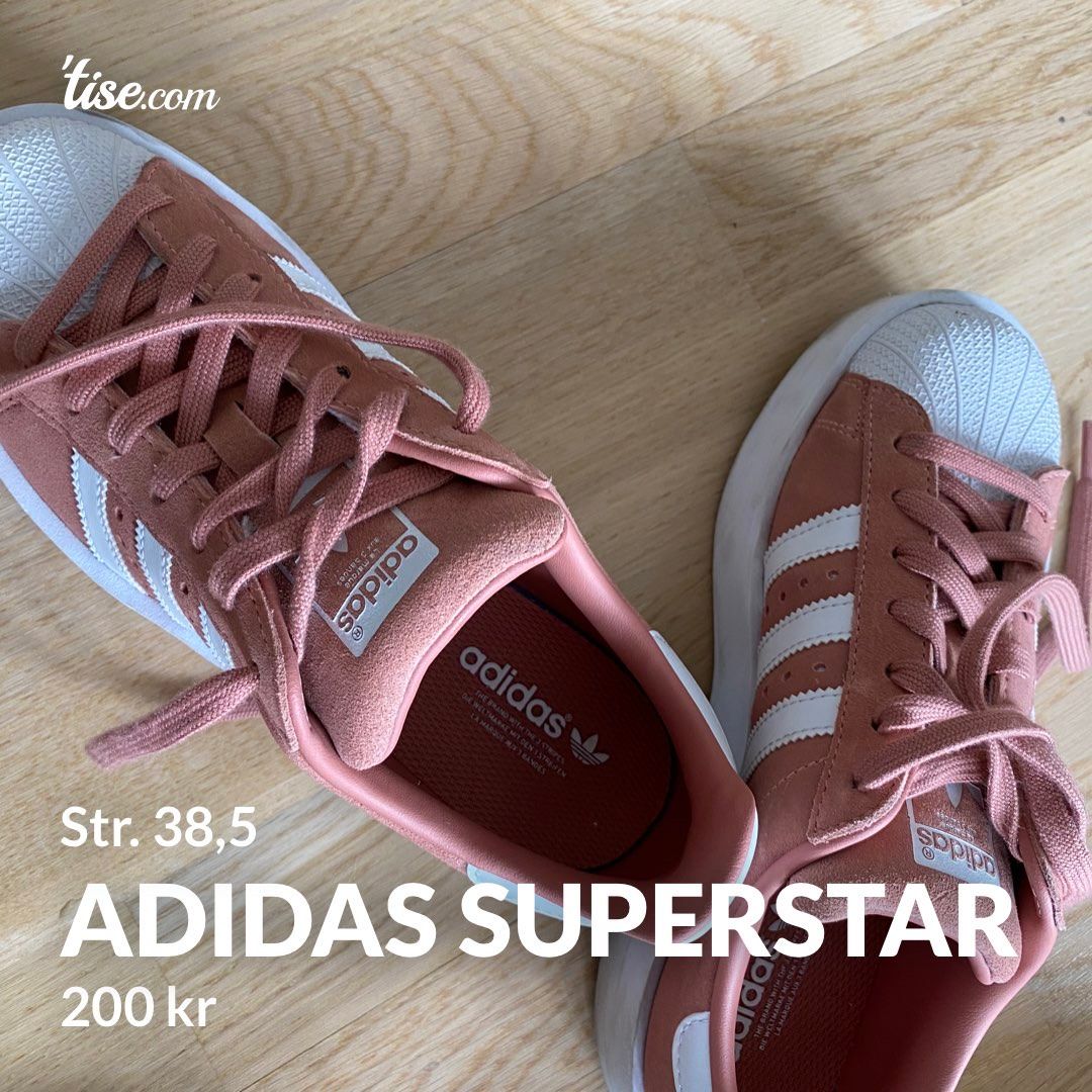 Adidas superstar 2025 pink 38 5