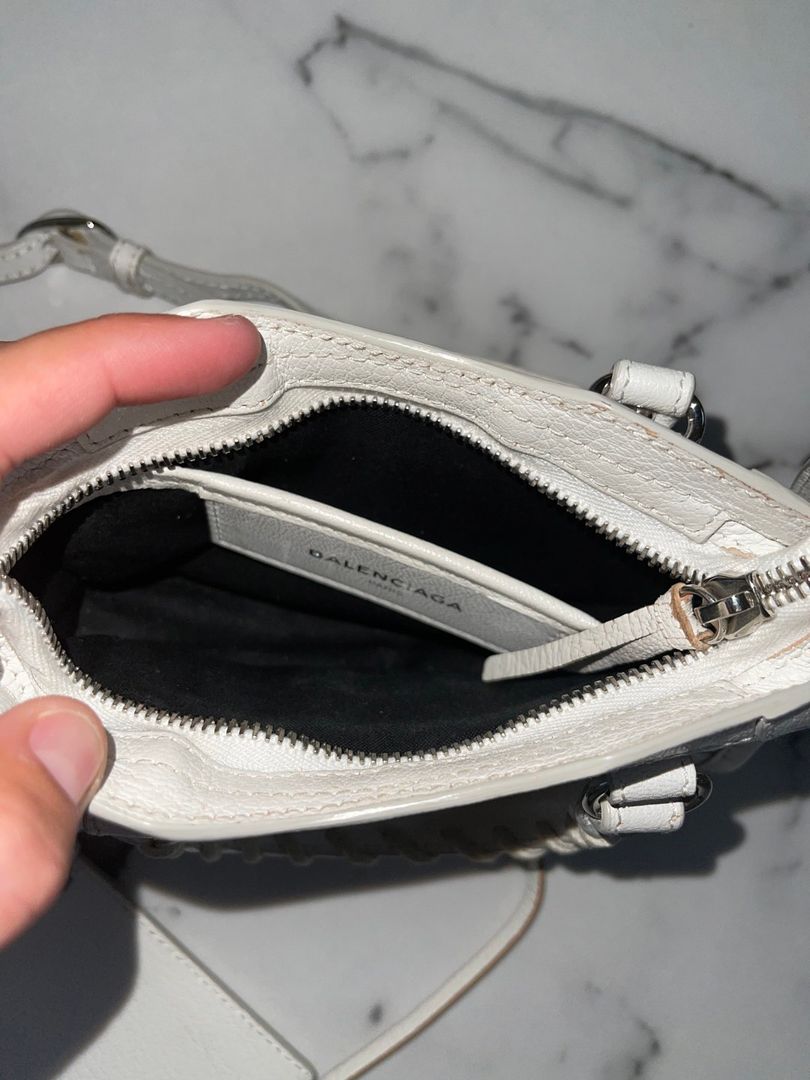 balenciaga nano city white