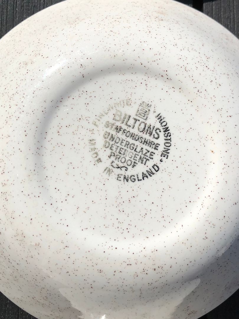 Biltons tableware • Tise