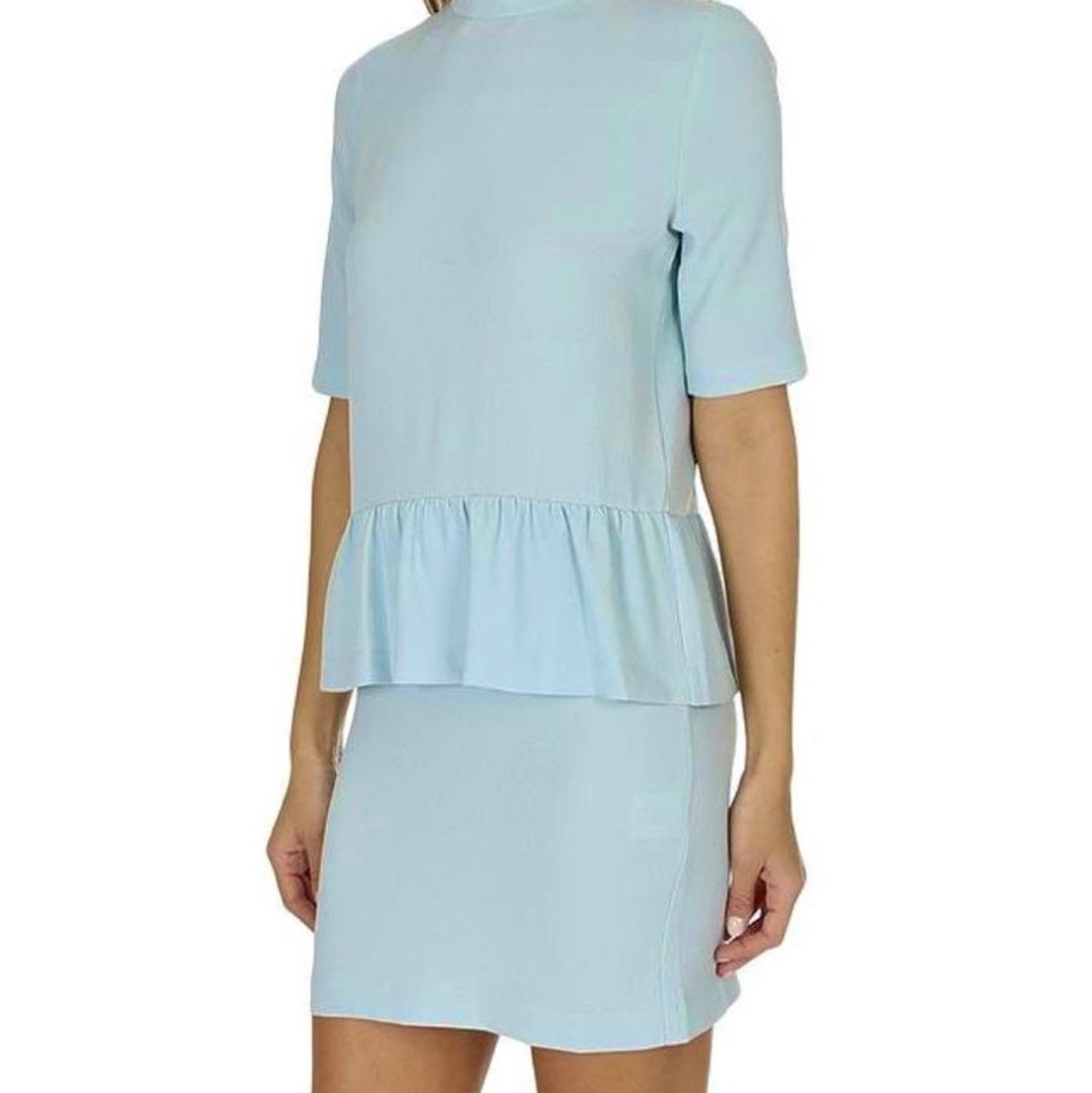 Ganni clark mini clearance dress