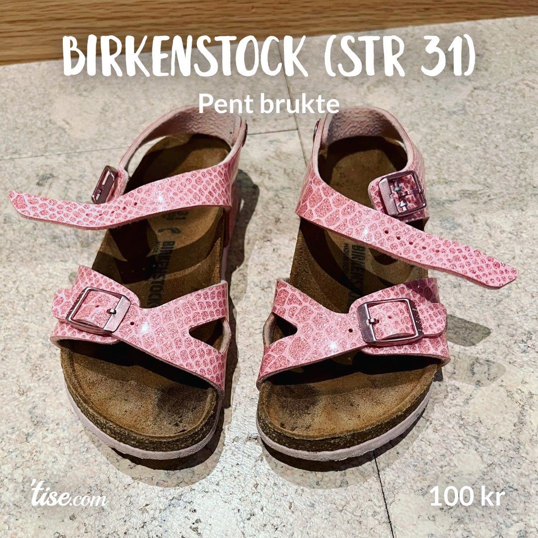 Overgivelse Maxim at styre Birkenstock (str 31) • Tise