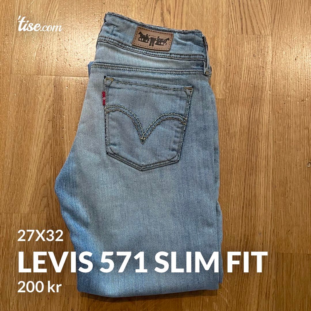 Levis 571 slim fit • Tise