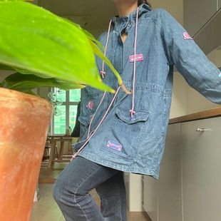 【LAZY OAF】Happy Sad フリースジレ 関税送料込 セール】【eL】Short Zip Hoodie/287468（パーカー）｜eL（エル