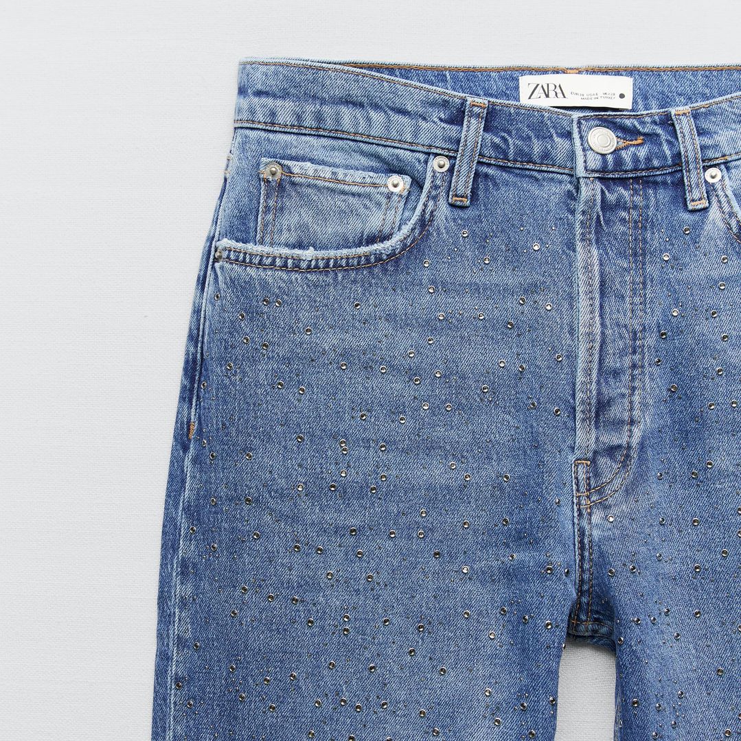 Zara Glitter Jeans Tise