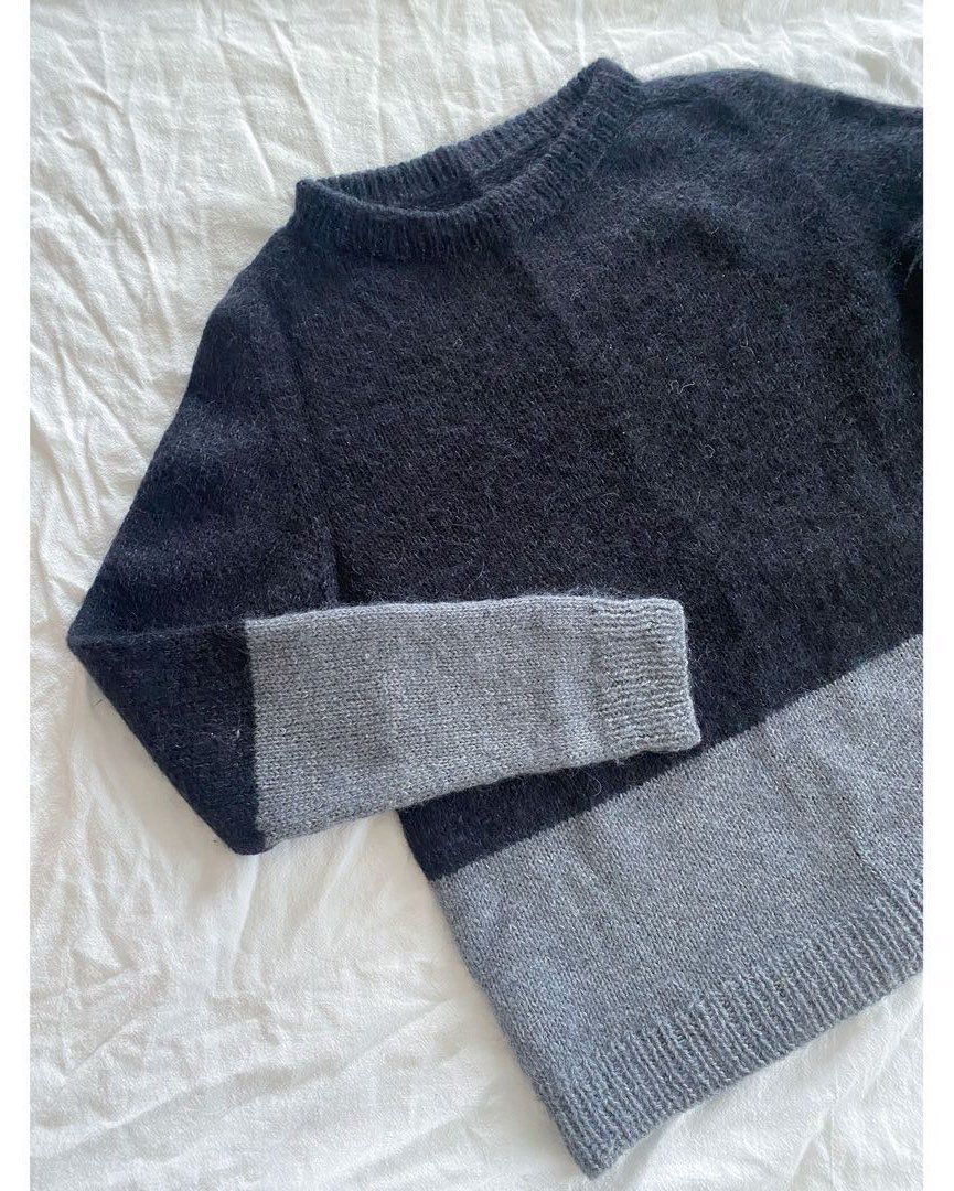 Kontrast Sweater Tise