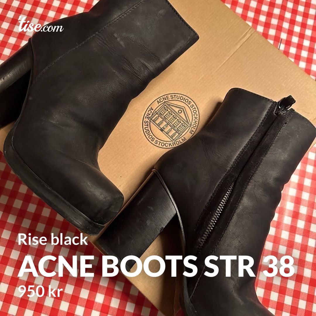 Acne hot sale rise boots