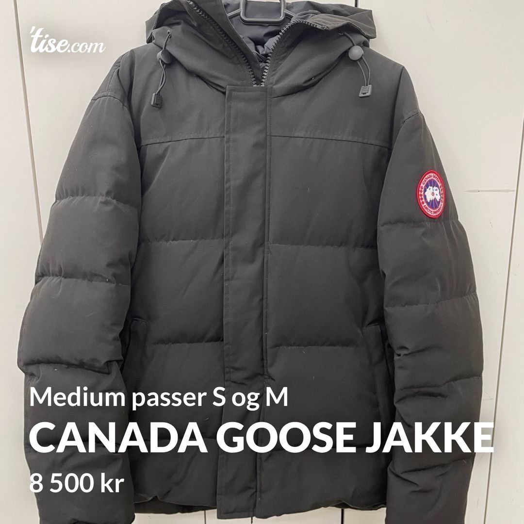 Canada goose shop jakke oslo