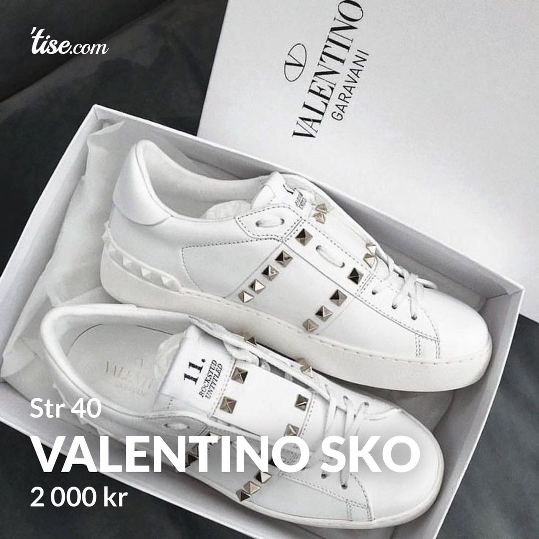 Valentino sko •