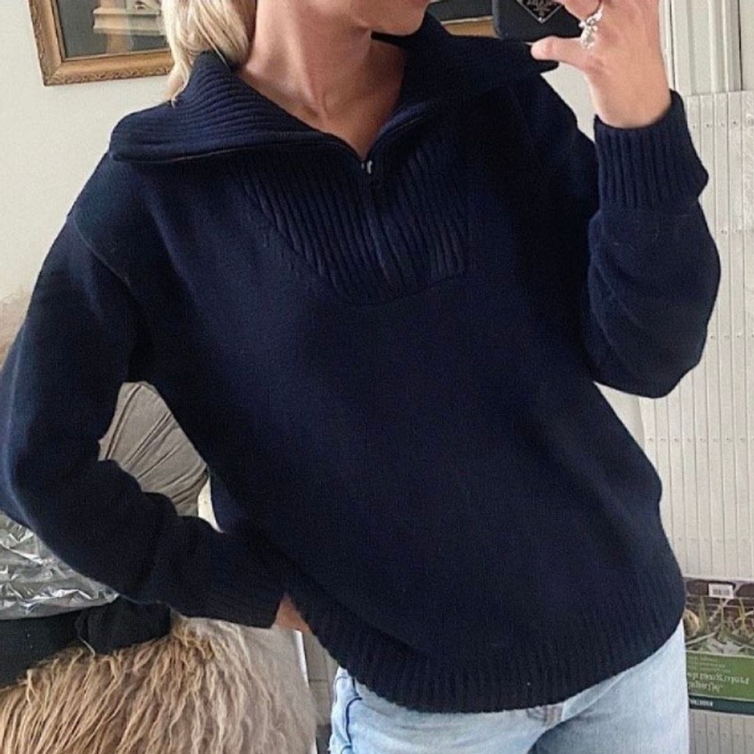 Zara half zip • Tise