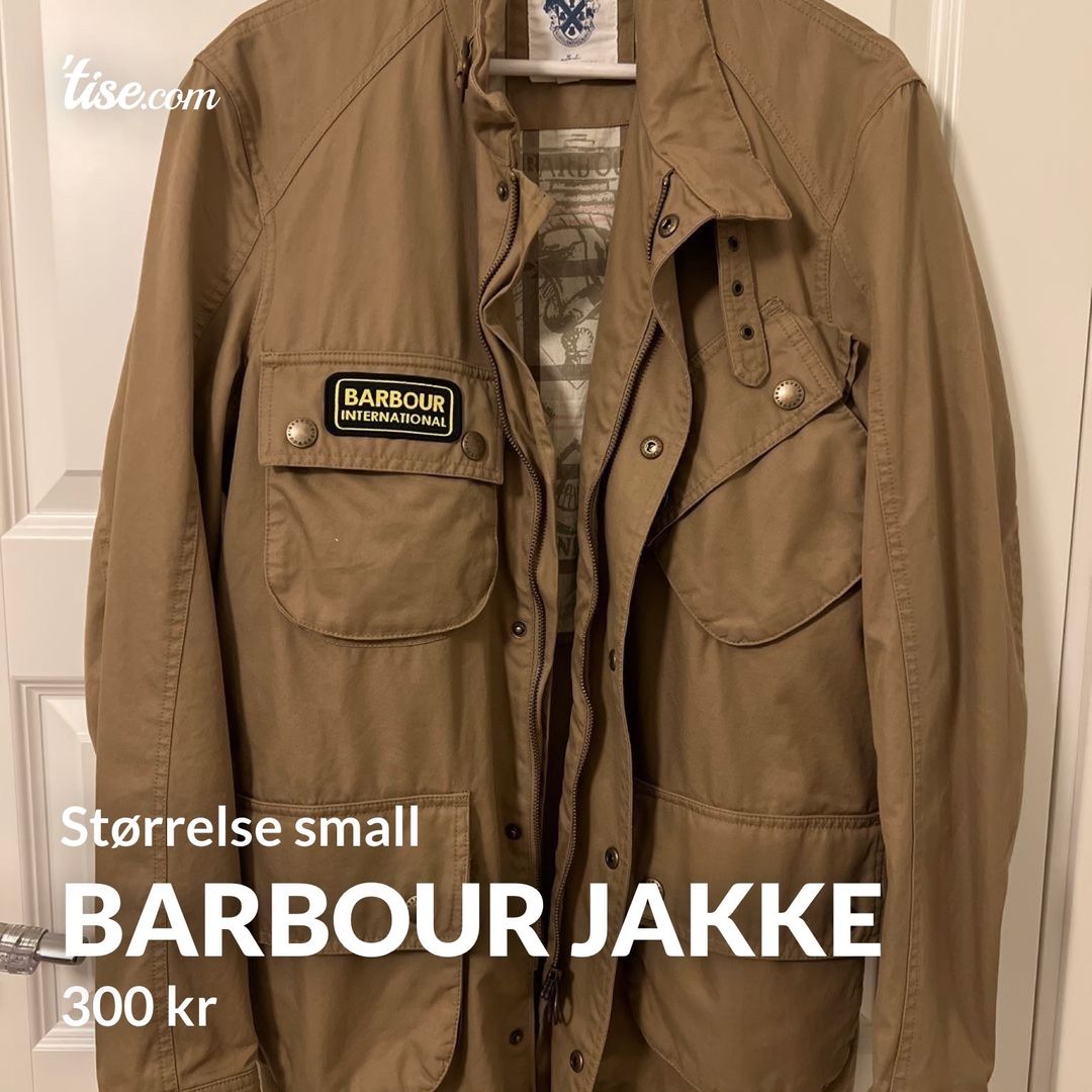 Jakke barbour on sale