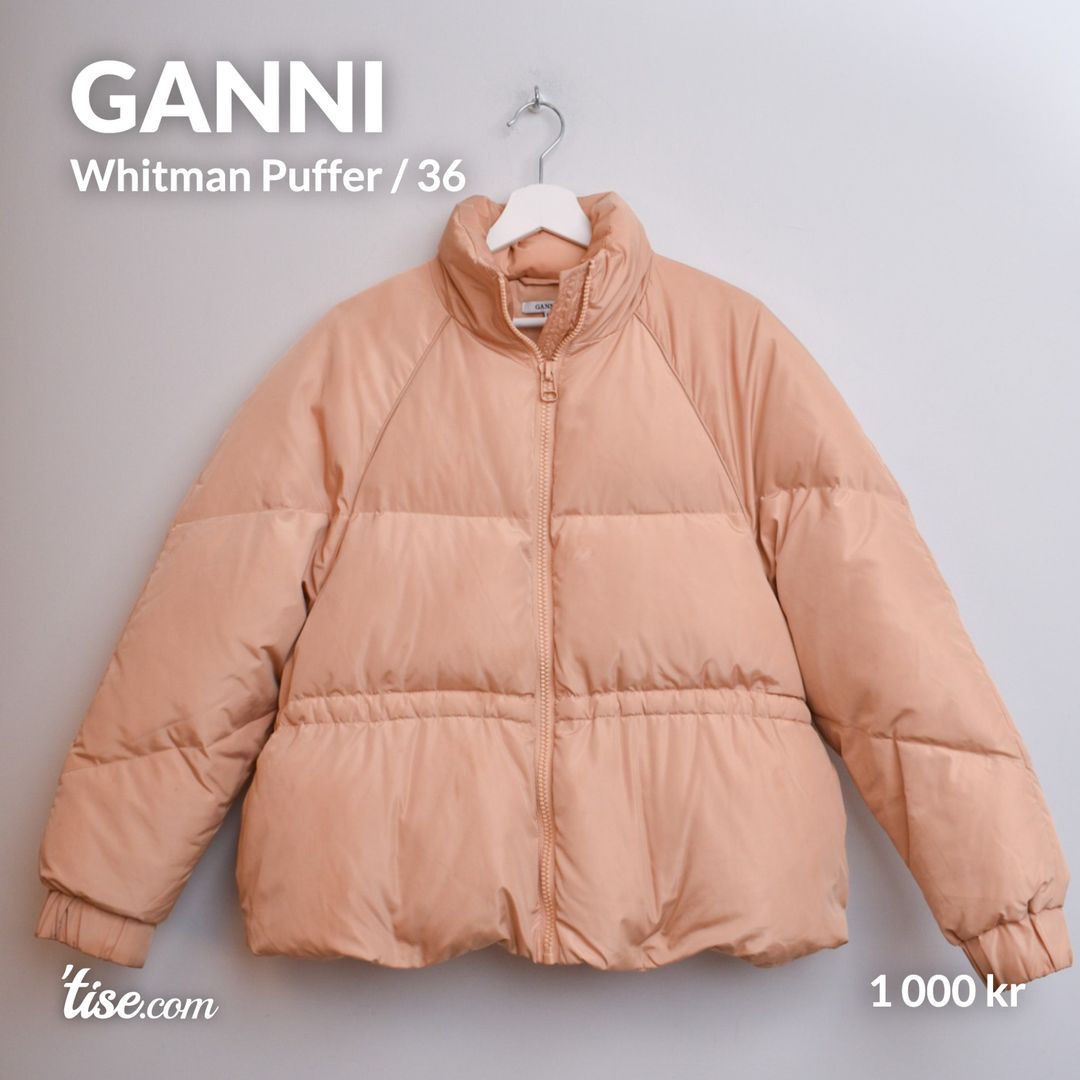 Ganni on sale whitman coat