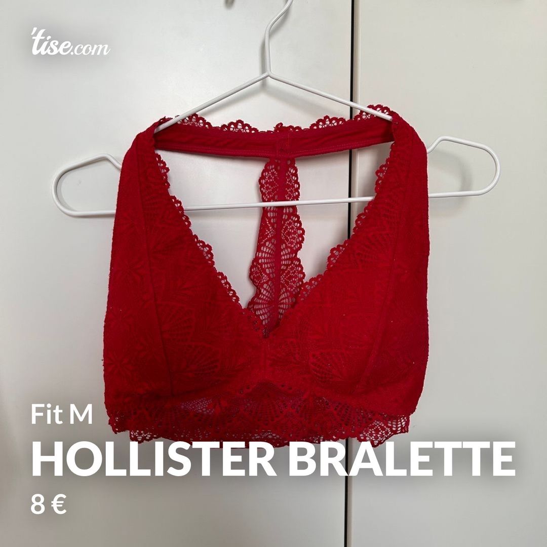 Red deals hollister bralette