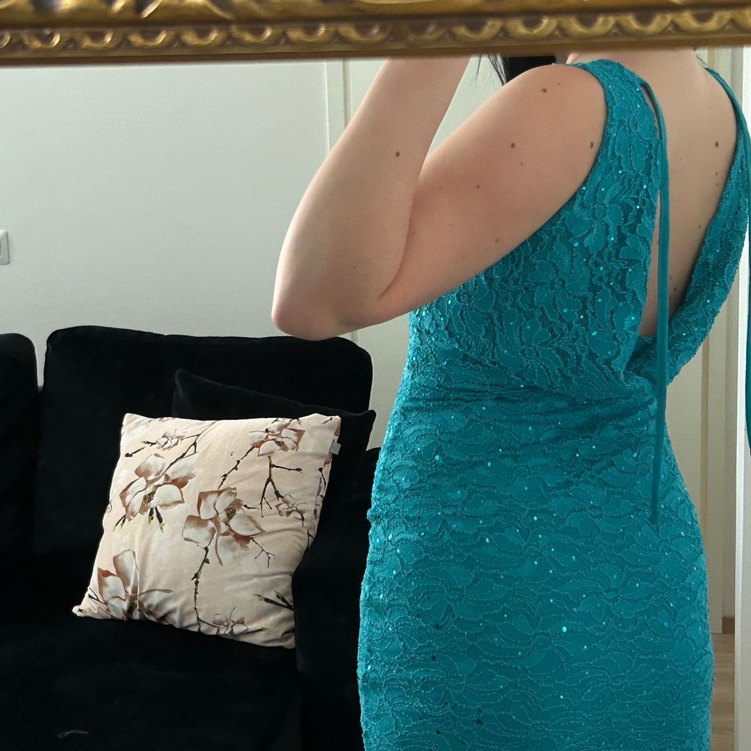 Lipsy hot sale turquoise dress