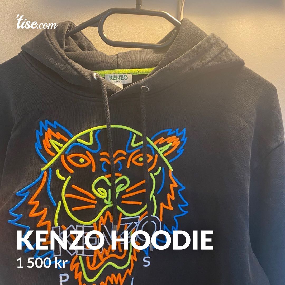 Kenzo neon hot sale hoodie