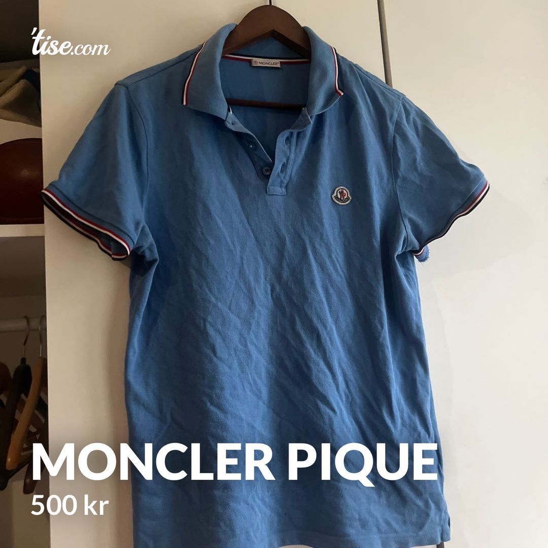 Moncler pique sale