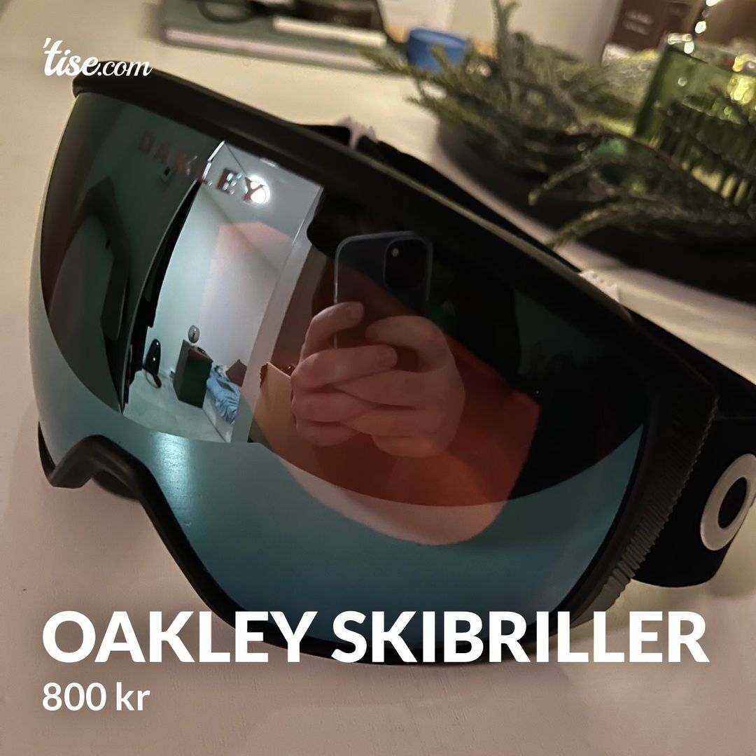 Skibriller oakley sales