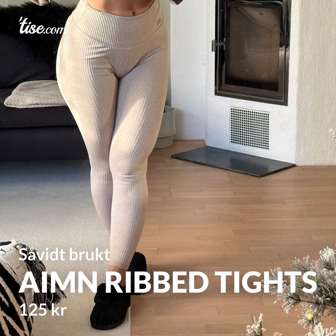 Aimn ribbed tights • Tise