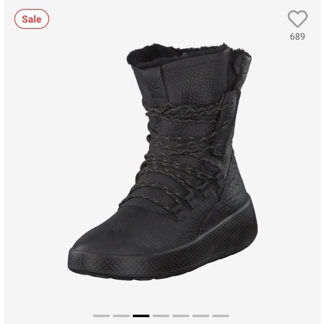 ECCO Ukiuk Black Tise