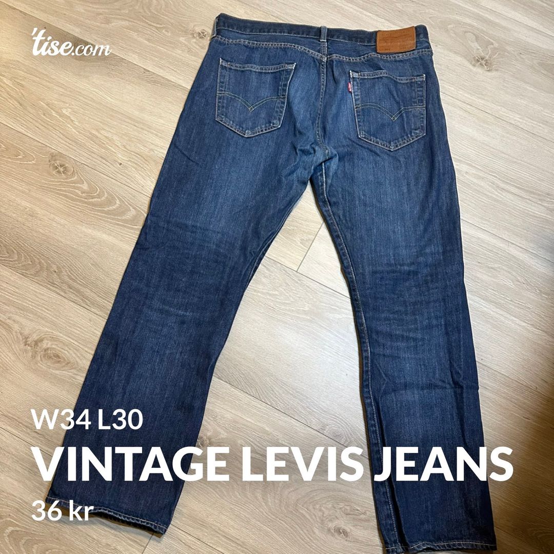 Levis discount w34 l30