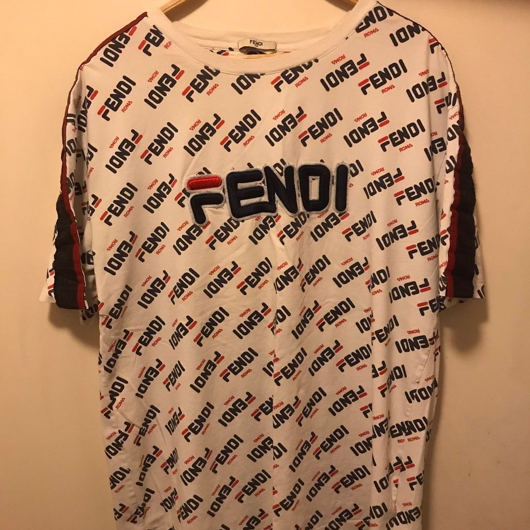 Fila x fendi t shirt online