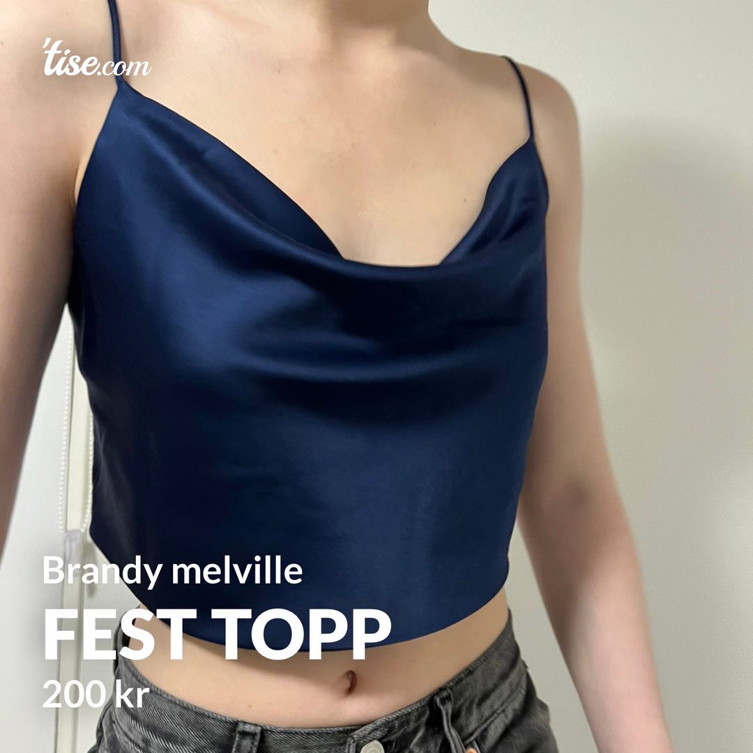 Brandy melville cheap satin top