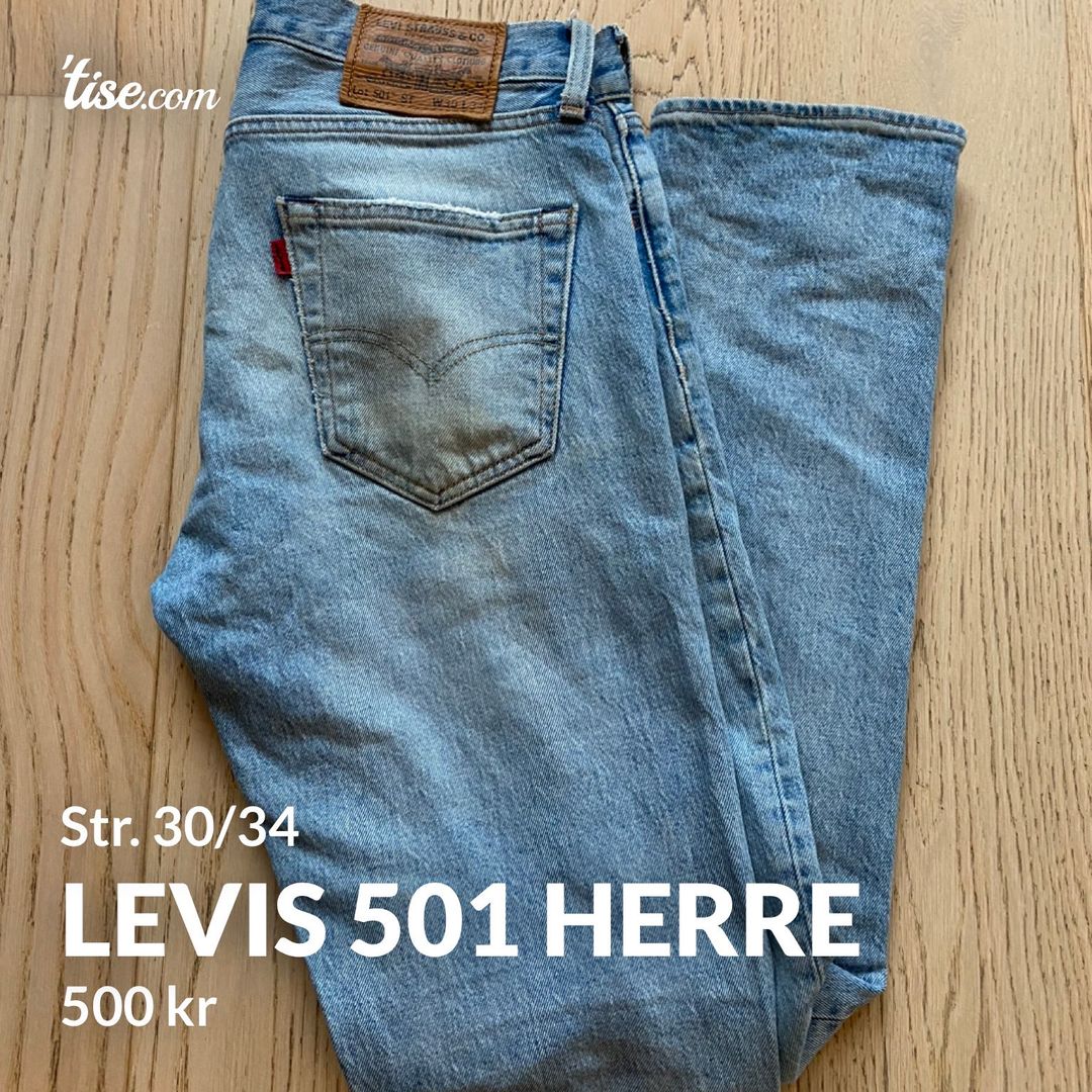 Levis 501 herre Tise