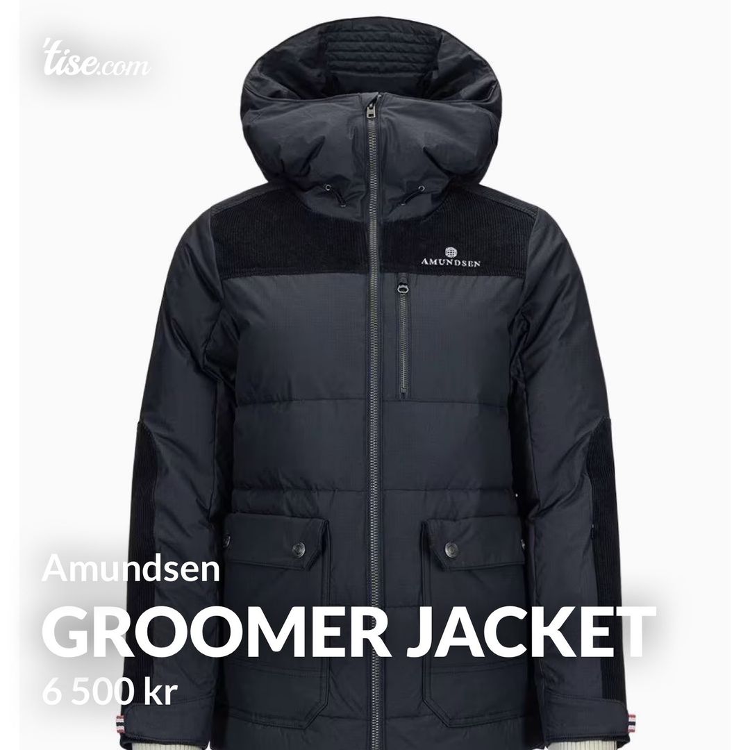 Amundsen groomer best sale jacket dame