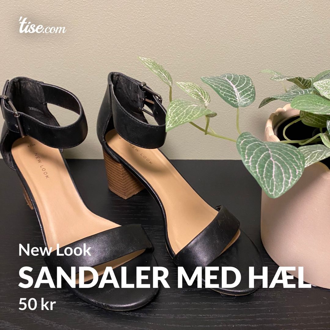 Sandaler med h l Tise