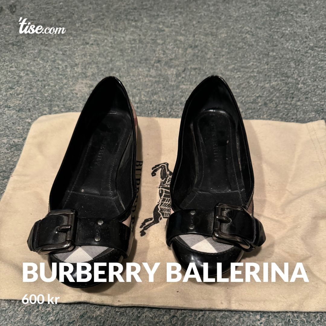 Burberry ballerina discount