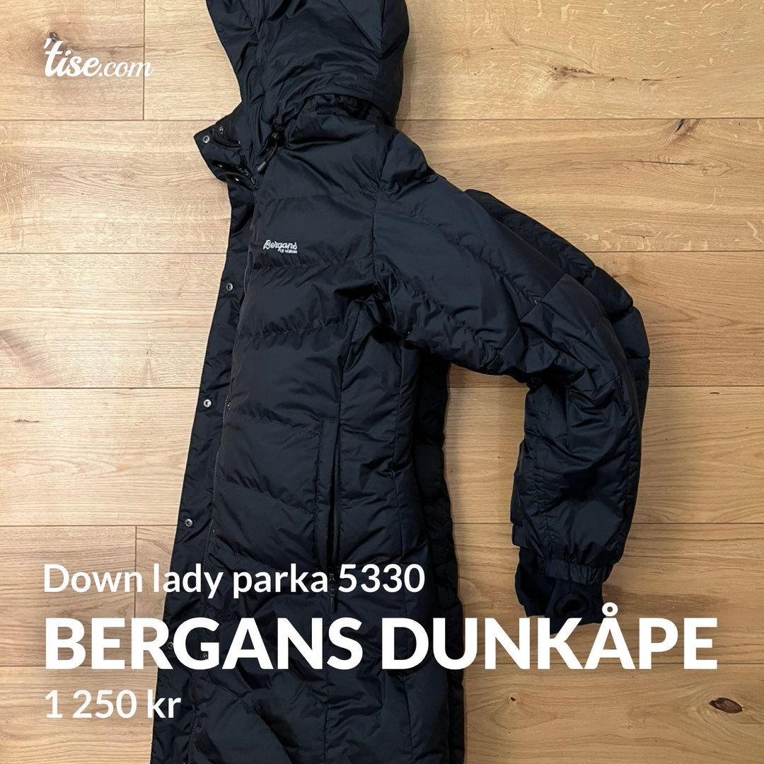 Down lady cheap parka bergans