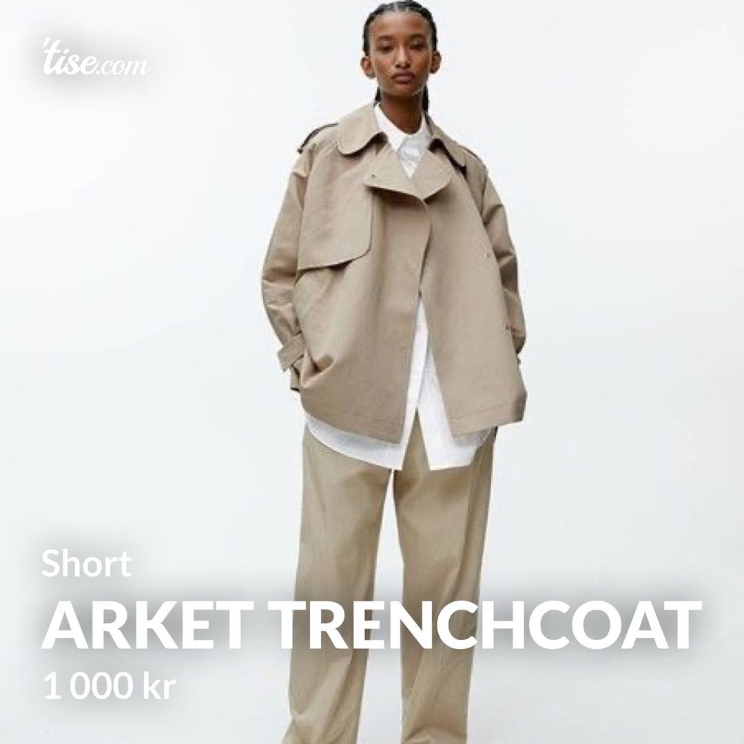 Arket trenchcoat 2024