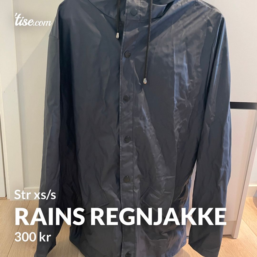 Rains regnkåpe best sale