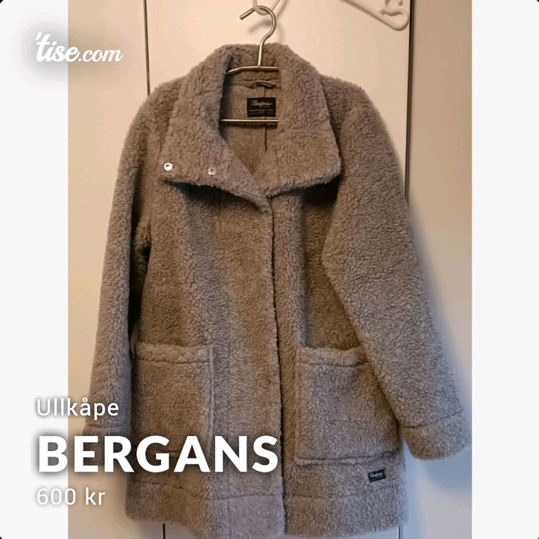 Bergans oslo outlet wool loosefit jacket