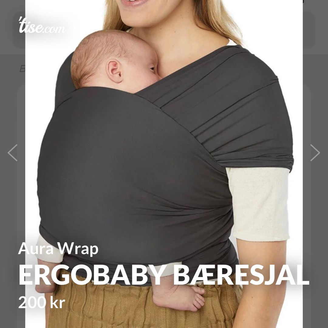 Ergobaby deals wrap bæresjal