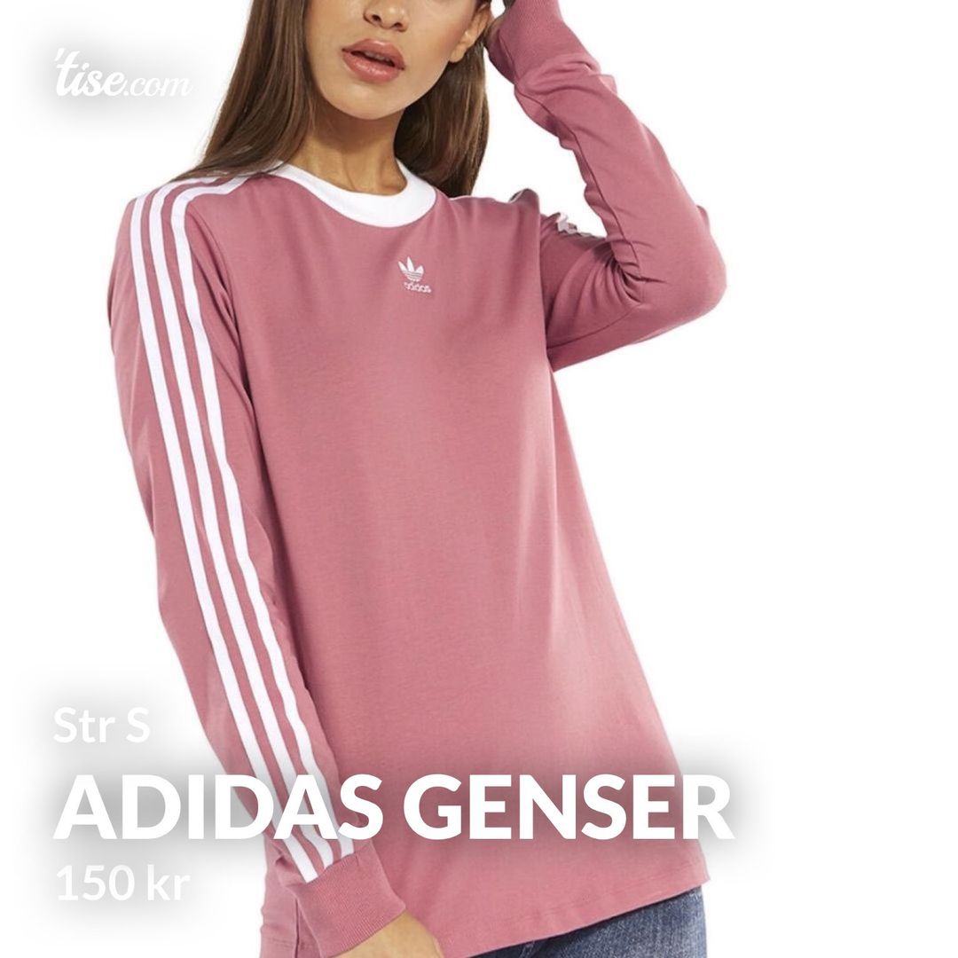 Adidas originals genser outlet rosa