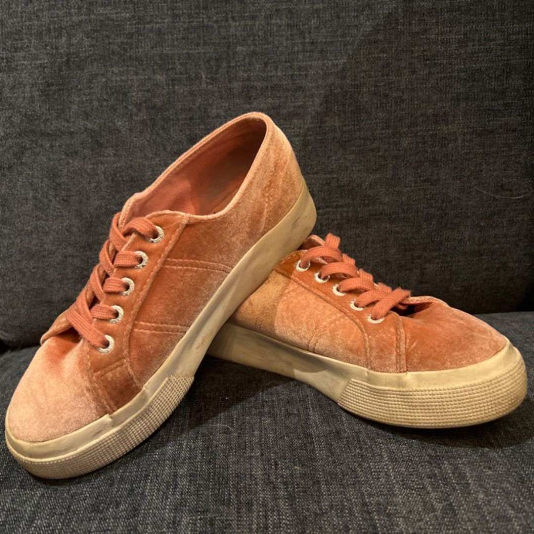 Superga velour shop